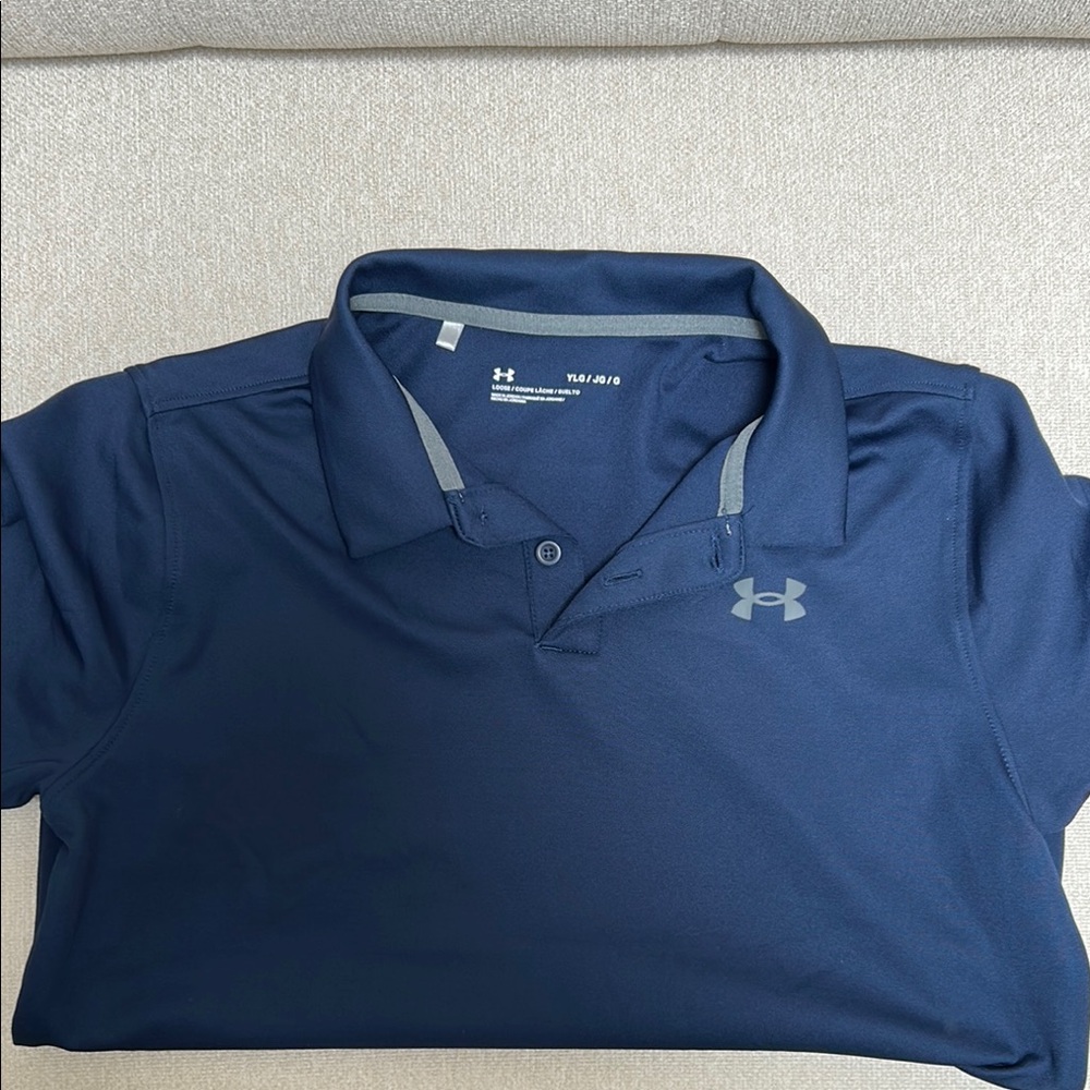 Under Armour Navy Polo Shirt
